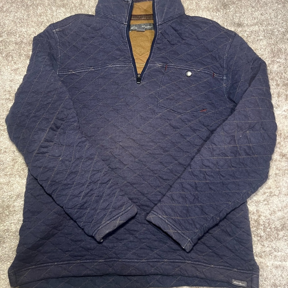 Eddie Bauer Blue Quilted Jacket